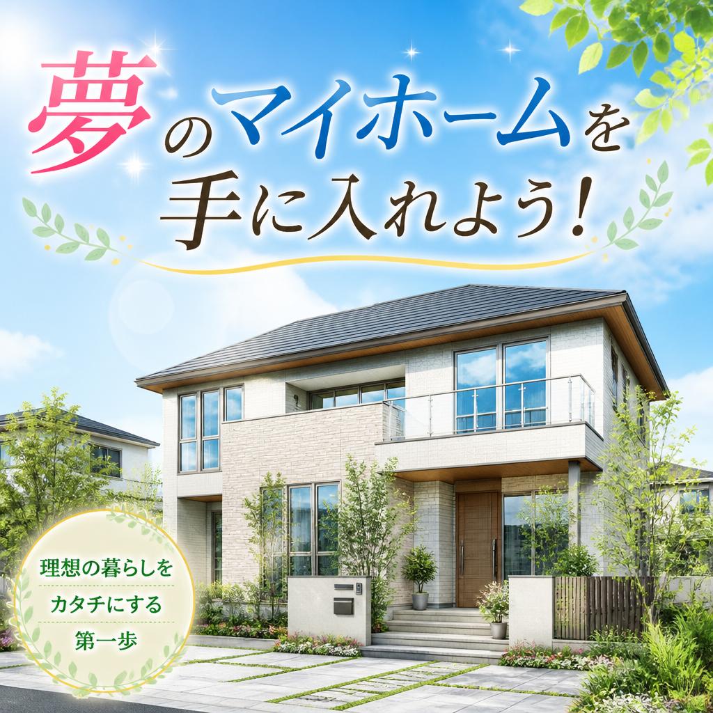夢のマイホームを手に入れよう！
