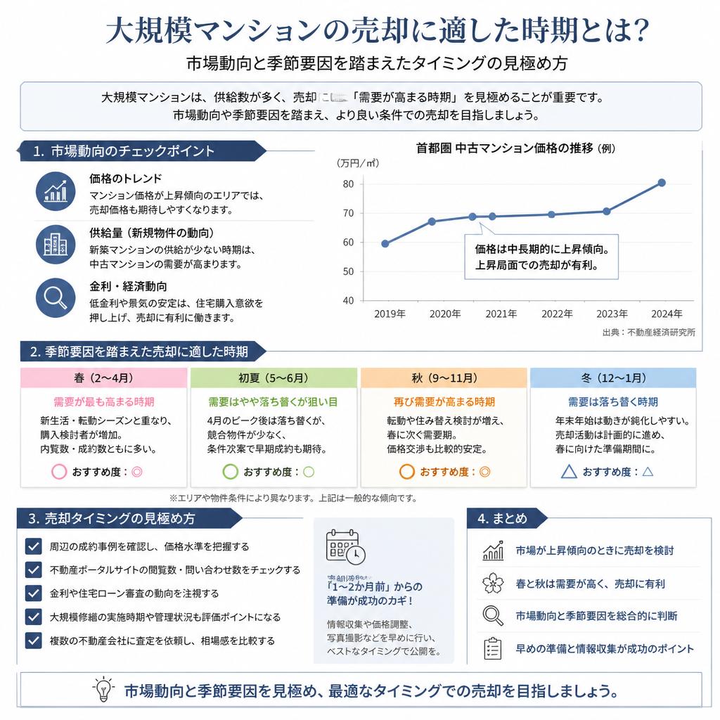売却時期を見極める