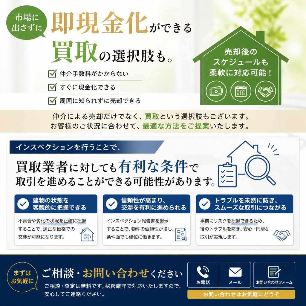 買取の選択肢：迅速な売却を目指す