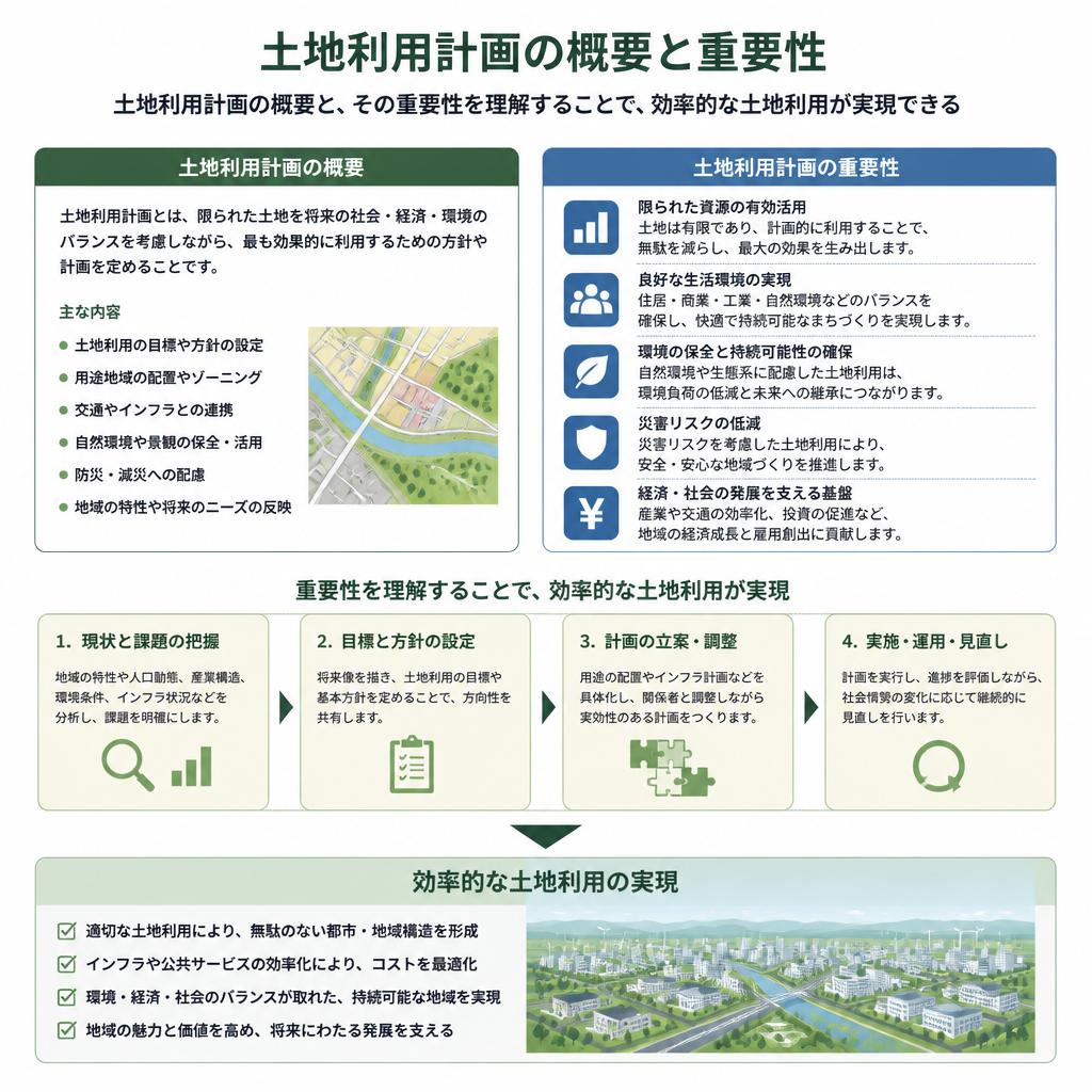 土地利用計画の役割