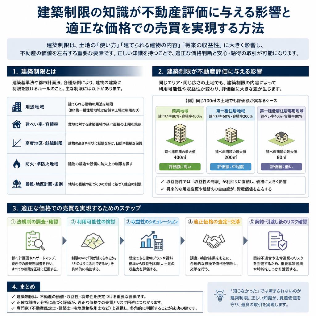 不動産評価に影響を与える要素