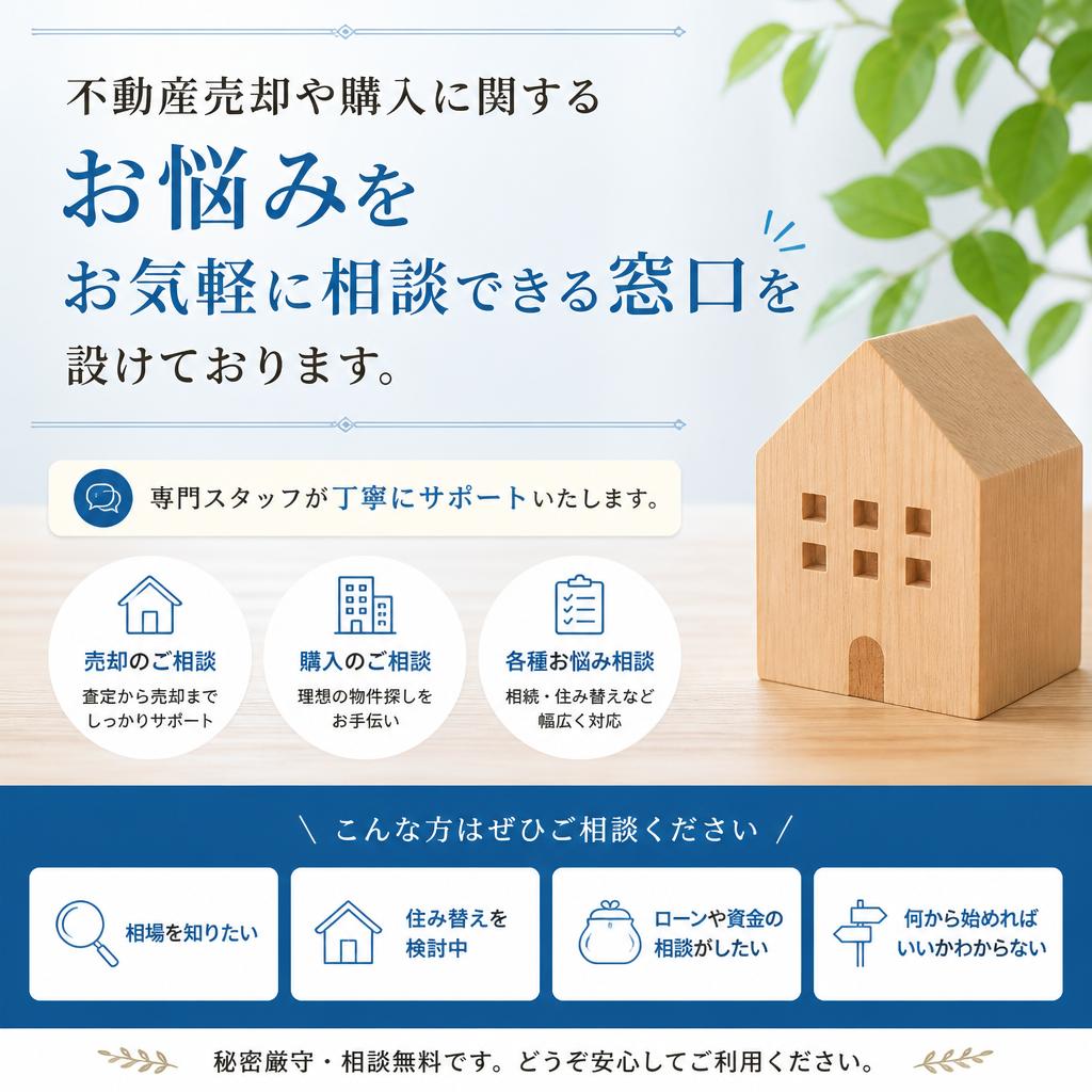 あなたの不動産、私たちにお任せください！