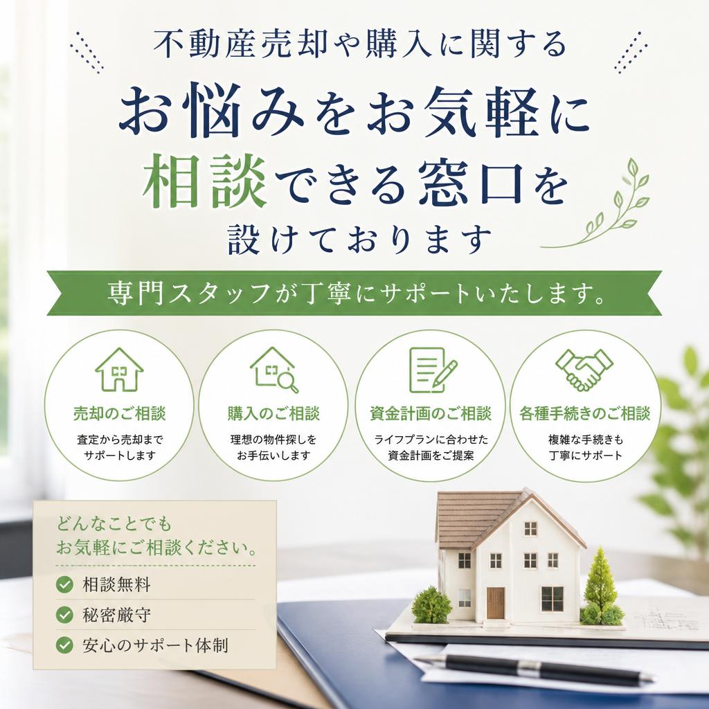 あなたの不動産、私たちにお任せください！