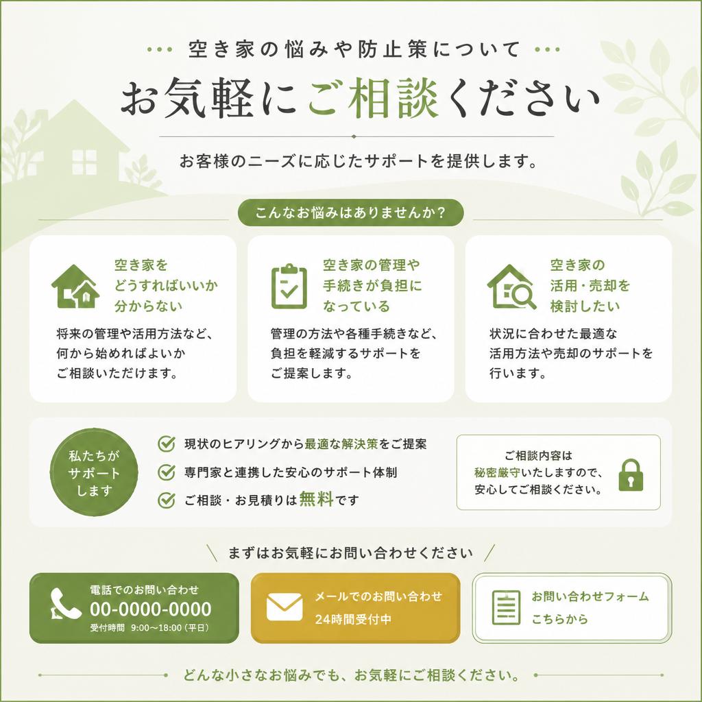 お気軽にご相談ください！