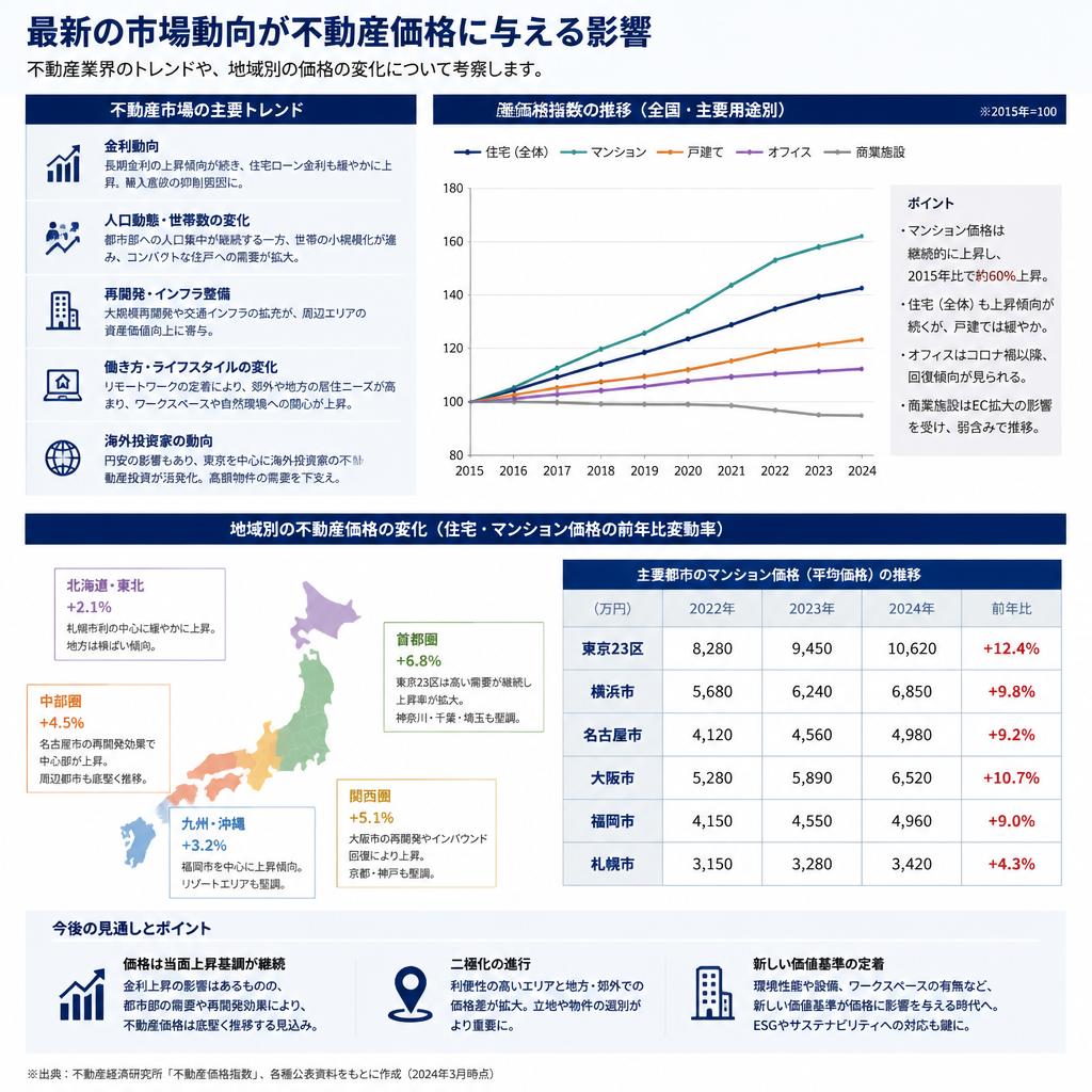 市場動向と不動産価格
