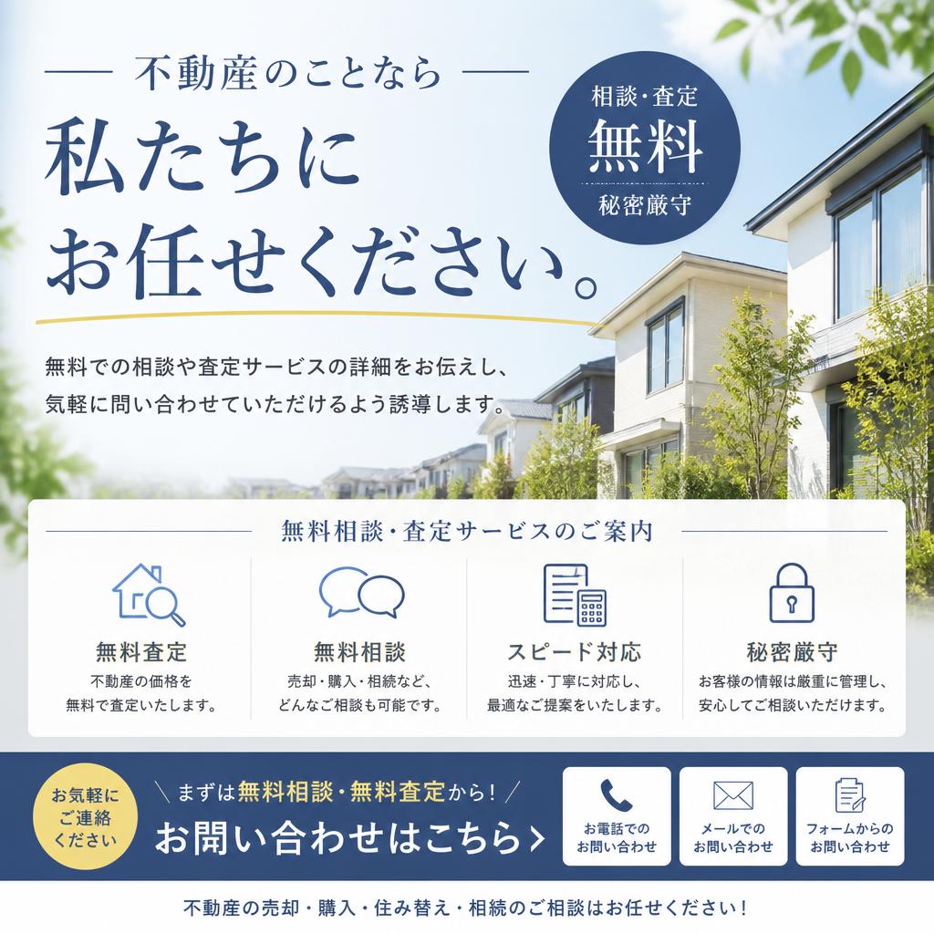 無料相談・査定のご案内