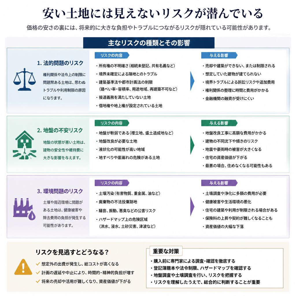 安さの裏に潜むリスクとは？