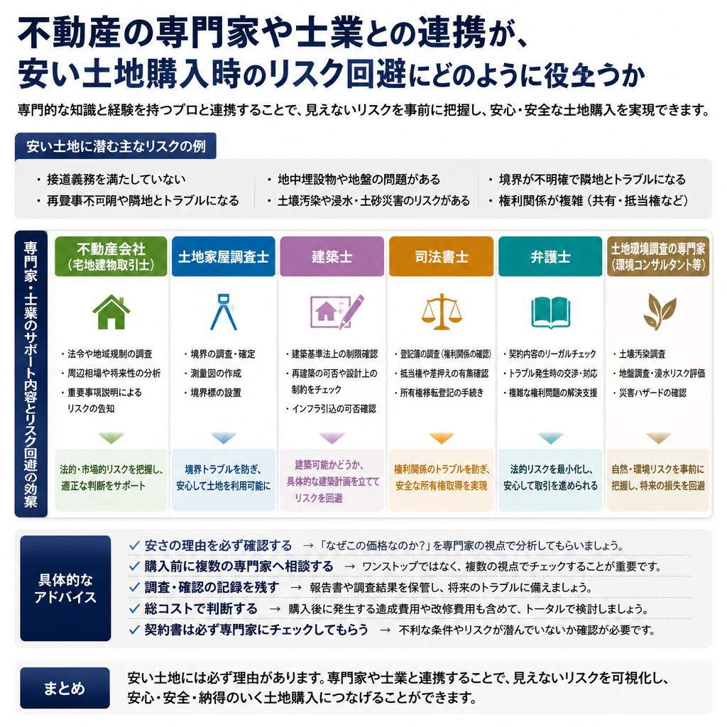 専門家の意見を取り入れよう