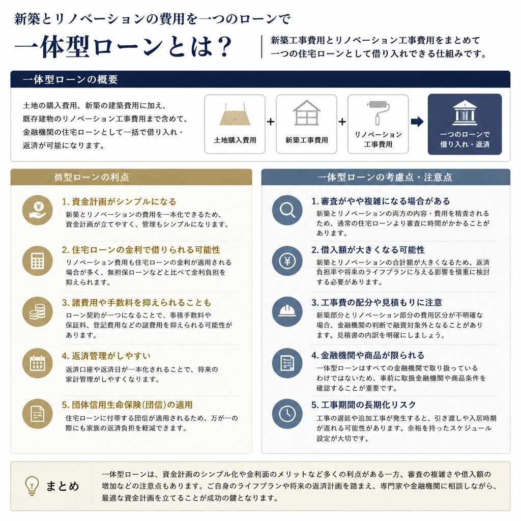 一体型ローンとは？