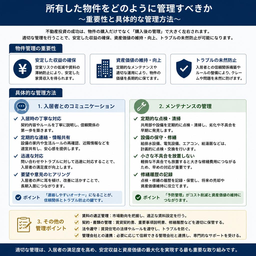 物件管理の重要性