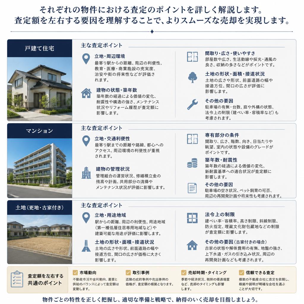 査定のポイント