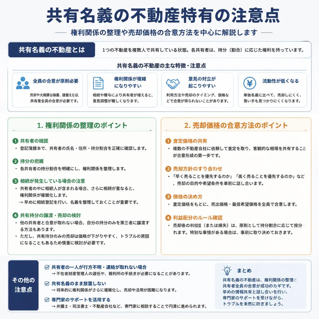 売却における注意点