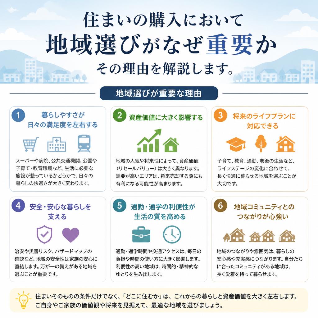 2. 地域選びの基本