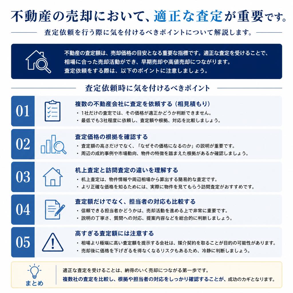 査定の重要性と査定依頼のポイント