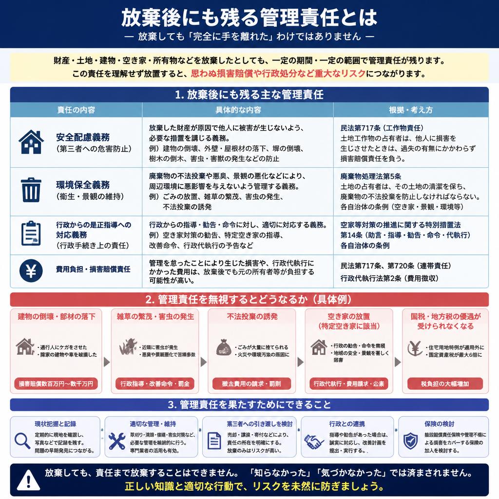 4. 相続放棄後の管理責任