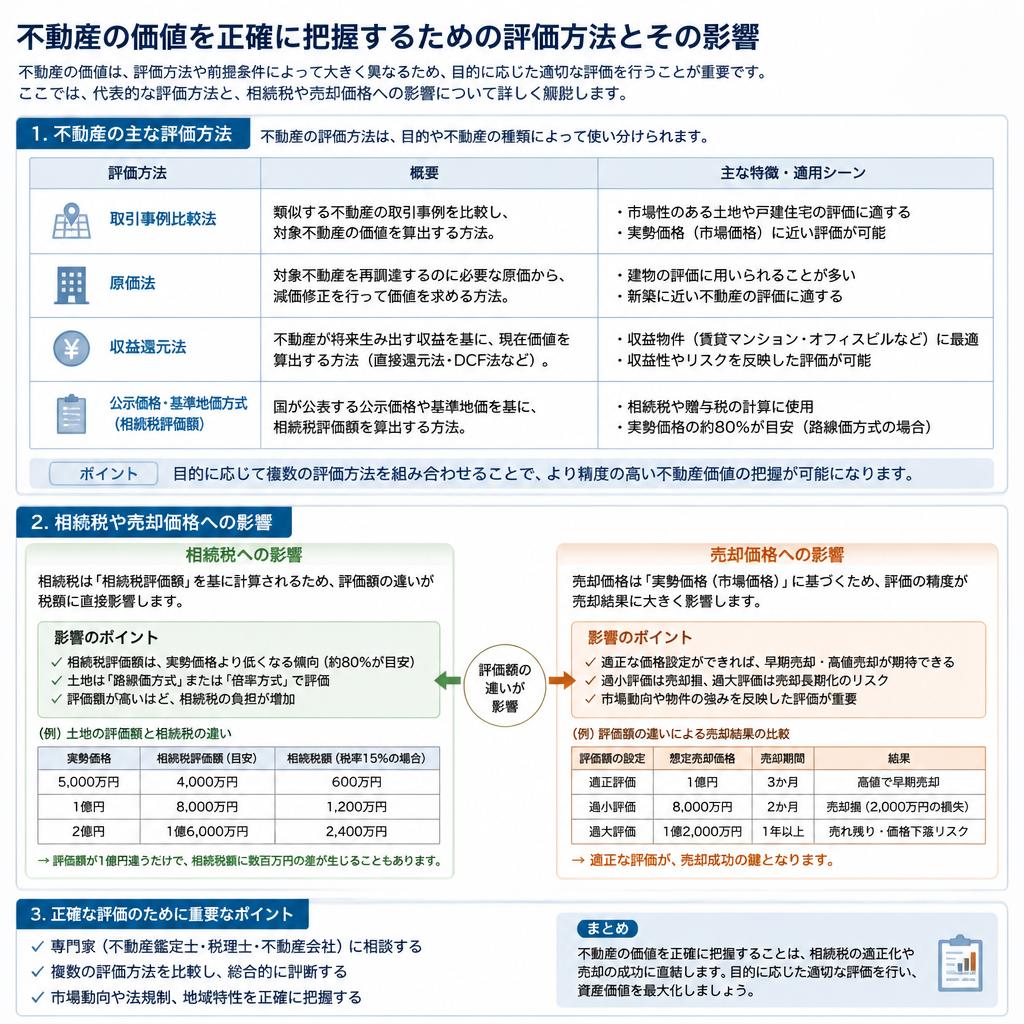相続不動産評価のポイント