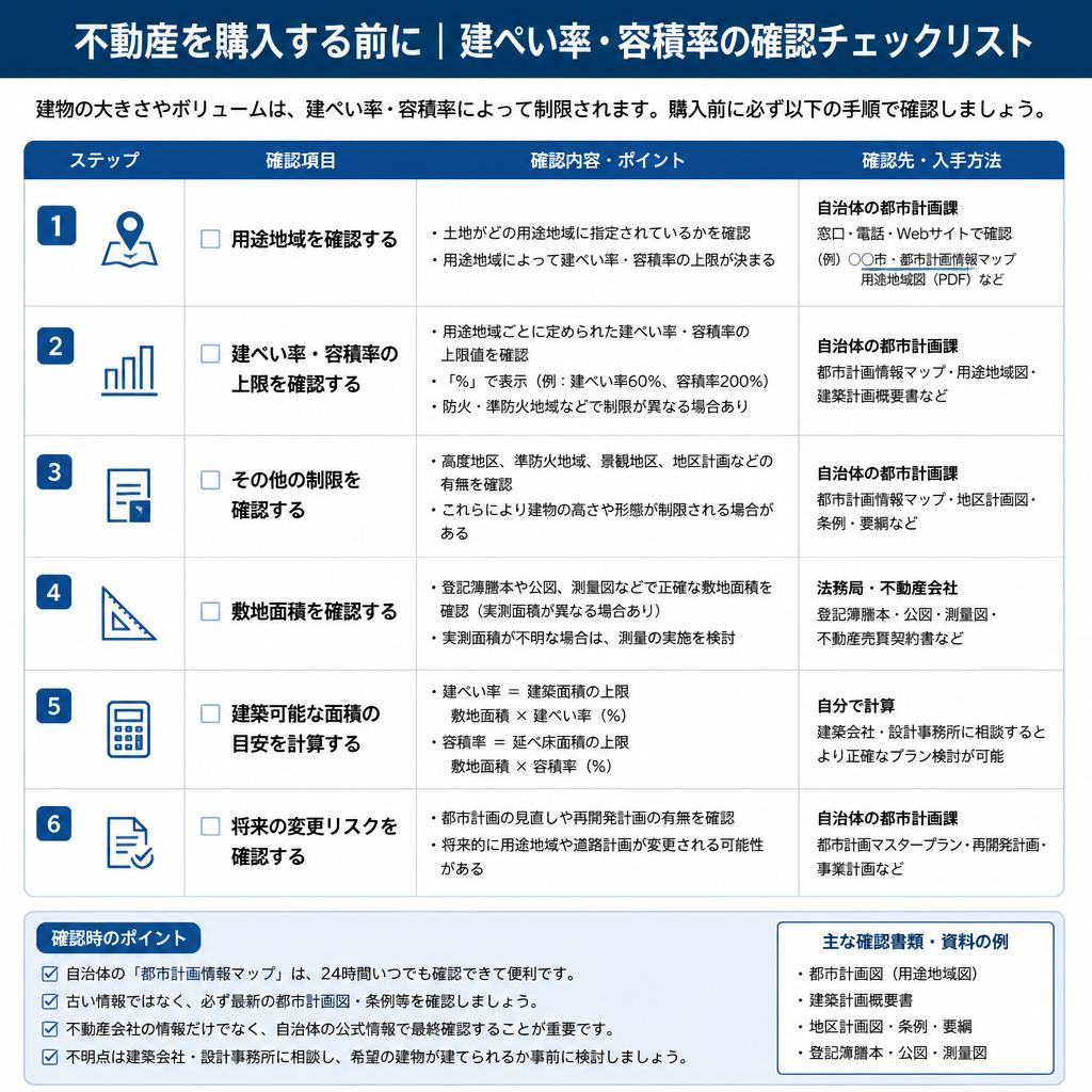 購入前に確認すべきポイント