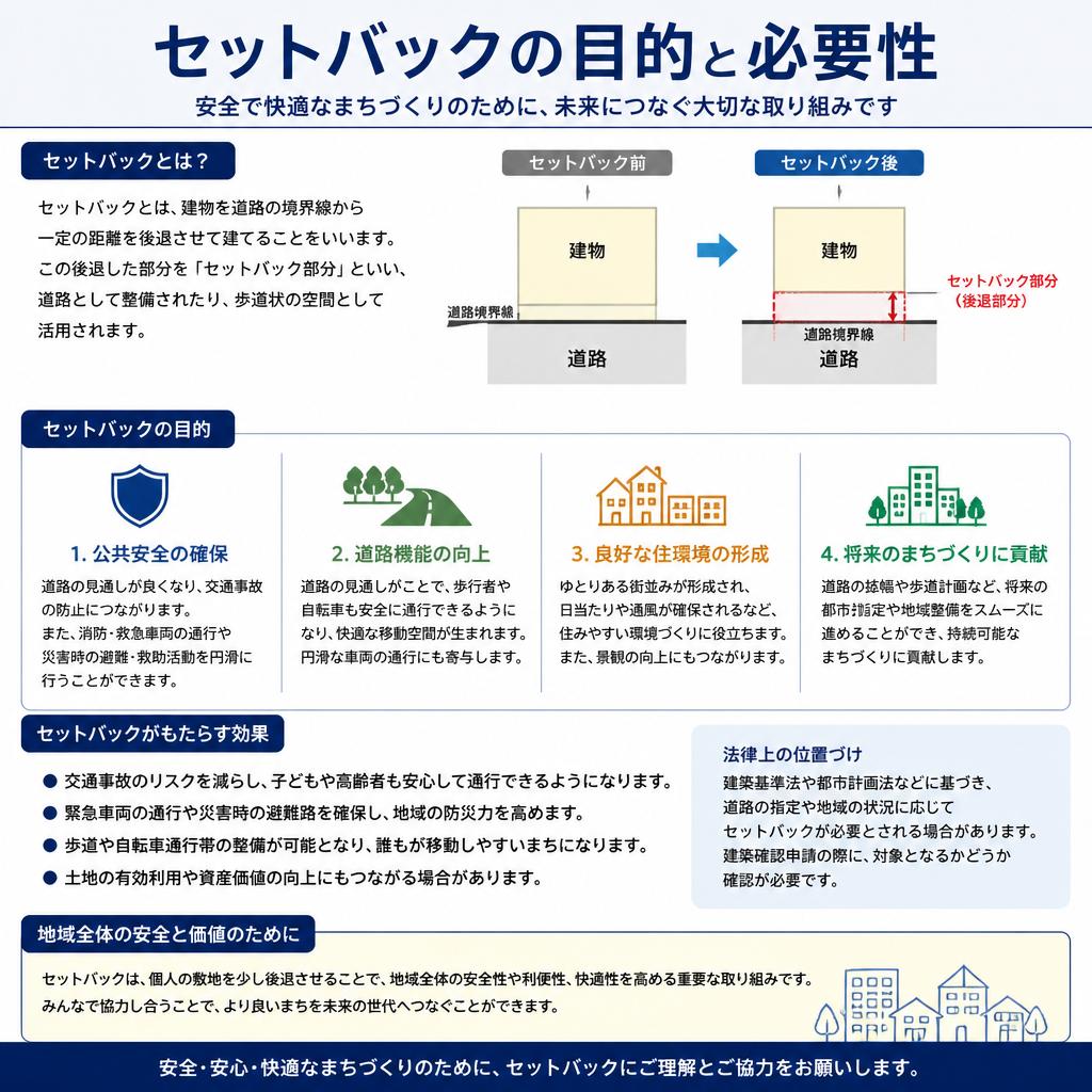 2. なぜセットバックが必要なのか