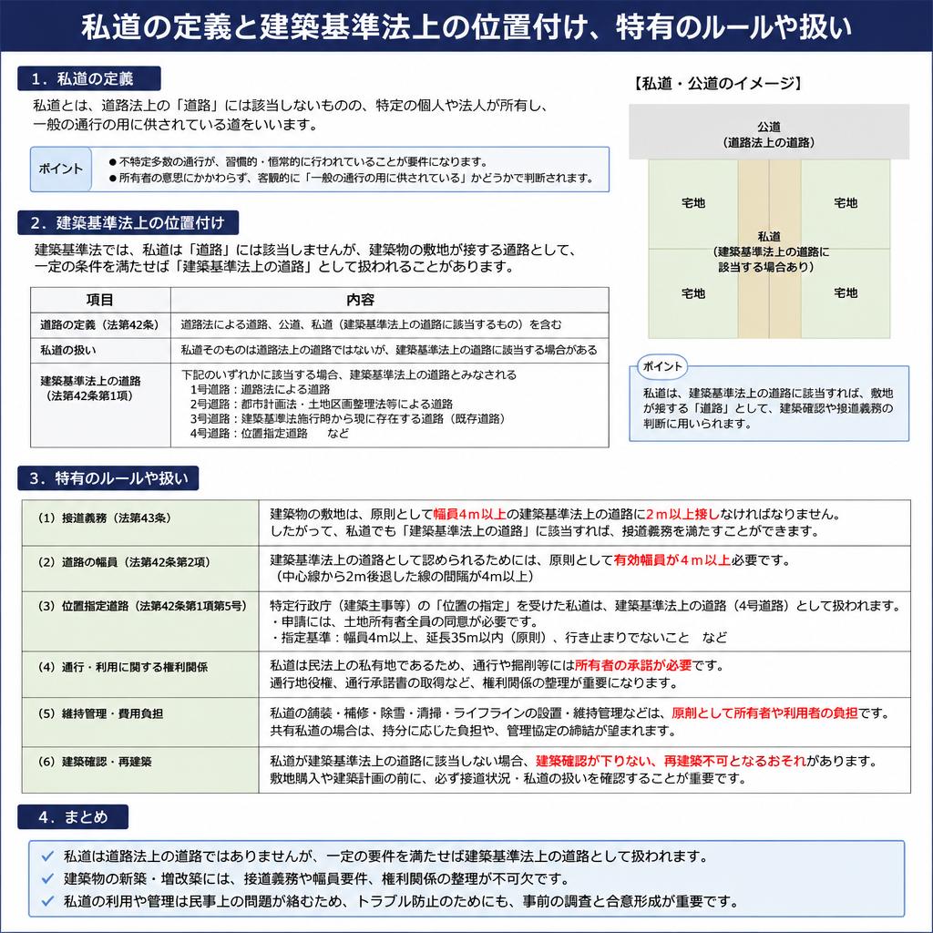 私道とは？