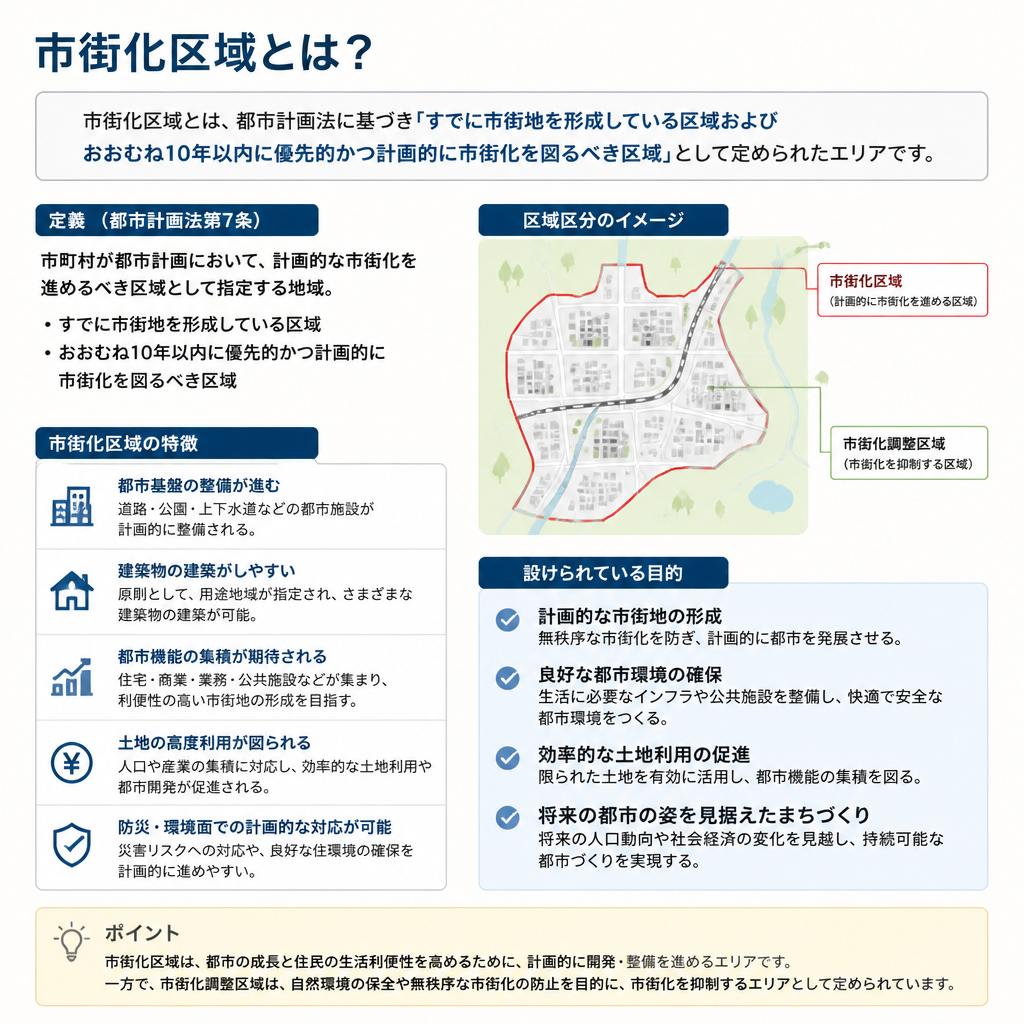 市街化区域とは？