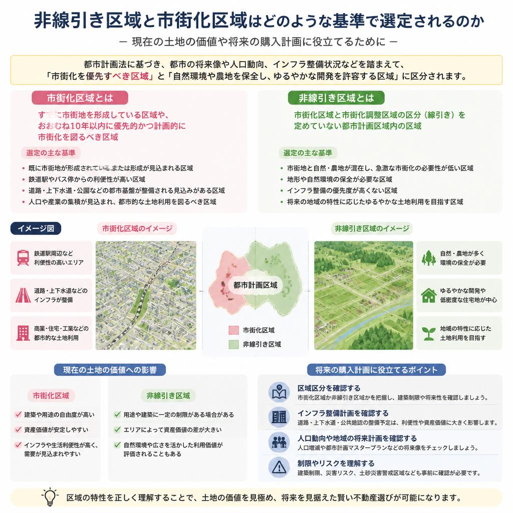 区域選定の基準