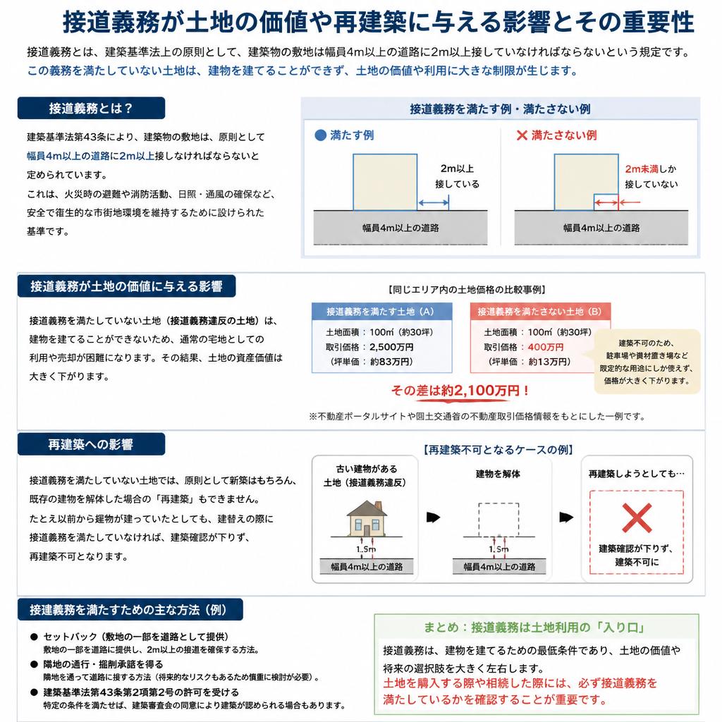 接道義務が重要な理由