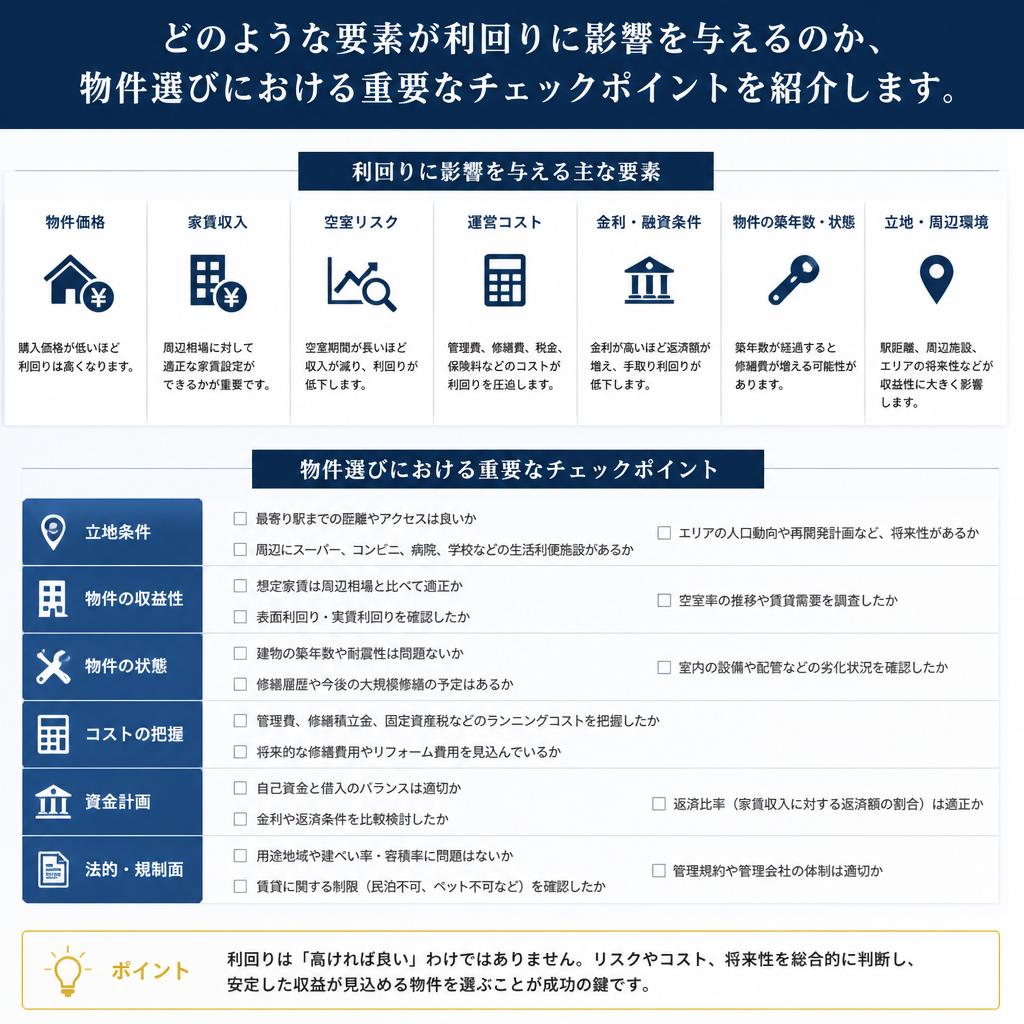 4. 利回りを見極めるポイント