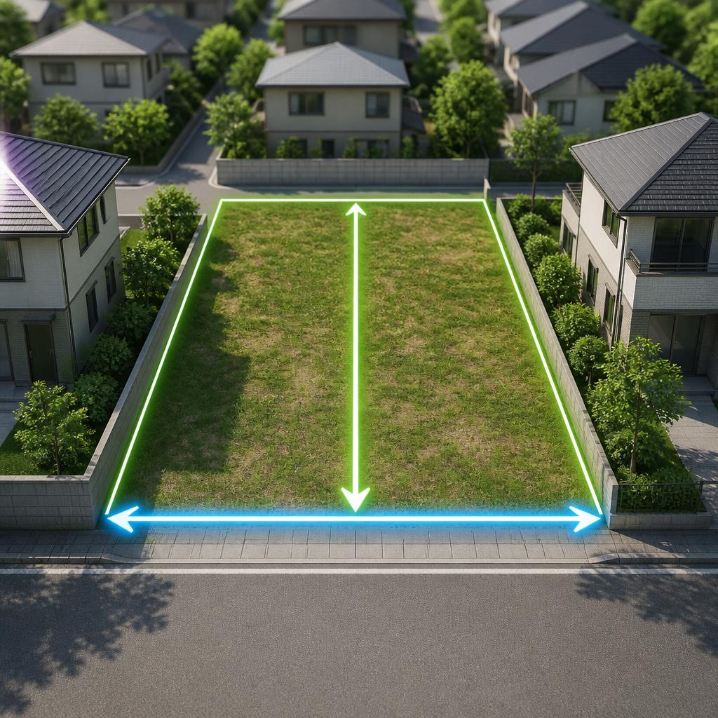 土地の「間口」と「奥行き」を理解し、理想の不動産を手に入れよう！